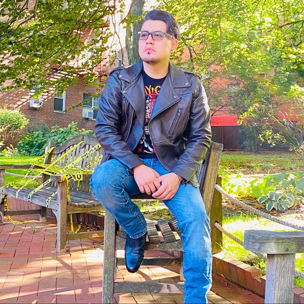 💯% LEATHER CITY BOY JACKET